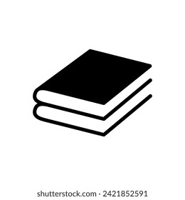 Book icon vector. open book icon vector. ebook icon