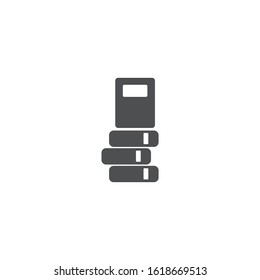 Book Icon vector sign isolated for graphic and web design. Book symbol template color editable on white background