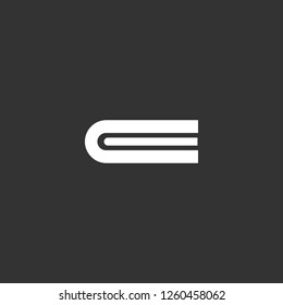book icon vector. book sign on black background. book icon for web and app