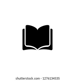 book icon vector. book sign on white background. book icon for web and app