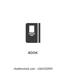 book icon vector. book sign on white background. book icon for web and app