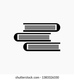 book icon vector sign symbol