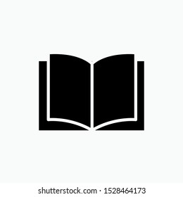 Book Icon - Vector, Sign and Symbol Design, Presentation, Website or Apps Elements. 