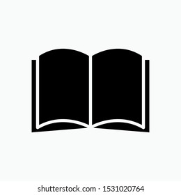 Book Icon - Vector, Sign and Symbol Design, Presentation, Website or Apps Elements.