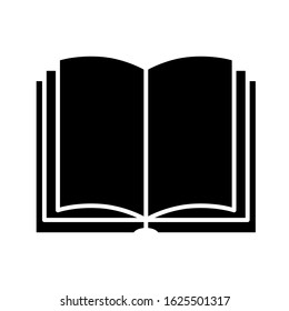 Book icon vector sign and symbol on simple design