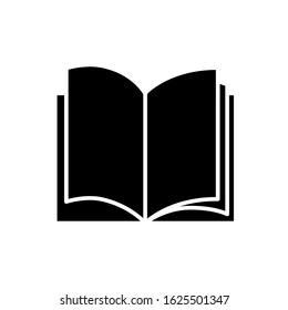 Book icon vector sign and symbol on simple design