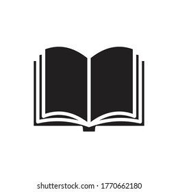 book icon vector sign symbol