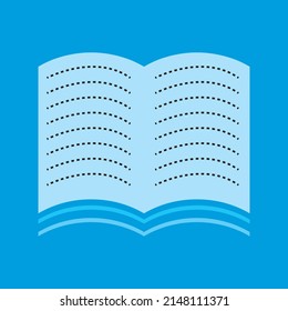 Book Icon Vector, Sign and Symbol Design, Presentation 