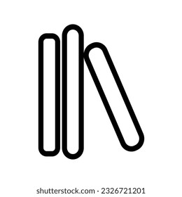 Book icon vector, solid illustration, pictogram isolated on white