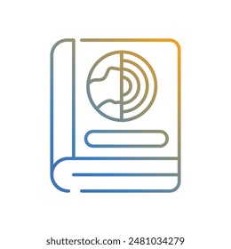 Book Icon vector stock illustration.