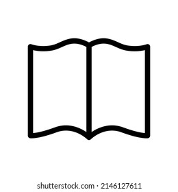 Design-Illustration des Buchsymbols Vektor Symbol