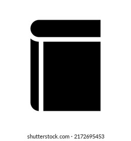 Ilustración de diseño del símbolo del vector del libro