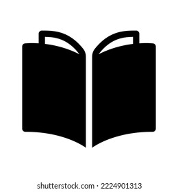Book Icon Vector Symbol Design Illustration