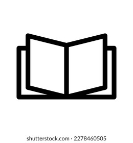 Book Icon Vector Symbol Design Illustration