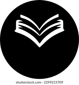 book icon vector symbol design illustration