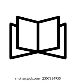 Book Icon Vector Symbol Design Illustration