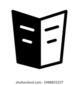 Book Icon Vector Symbol Design Illustration