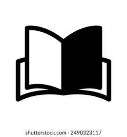 Book Icon Vector Symbol Design Illustration
