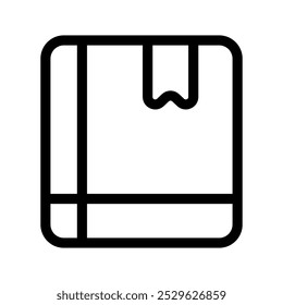 Book Icon Vector Symbol Design Illustration
