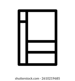 Book Icon Vector Symbol Design Illustration