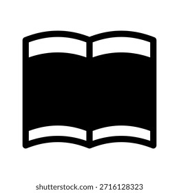 Buchsymbol, Vektorsymbol, Entwurfsgrafik