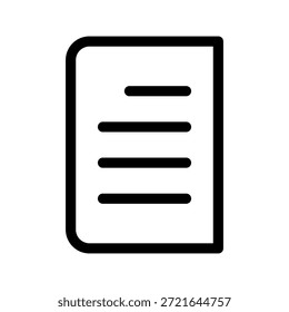 Ilustración de diseño de símbolo de Vector de icono de libro