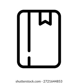 Ilustración de diseño de símbolo de Vector de icono de libro
