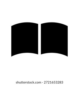 Ilustración de diseño de símbolo de Vector de icono de libro