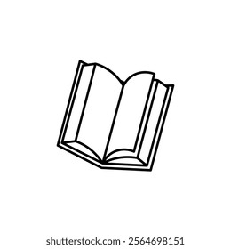 book icon vector symbol isolated
