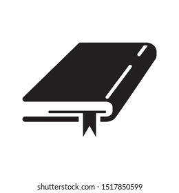 book icon vector symbol template