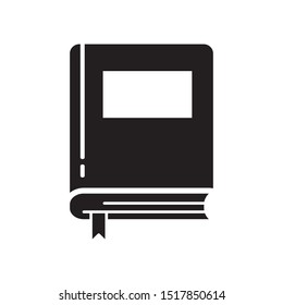 book icon vector symbol template