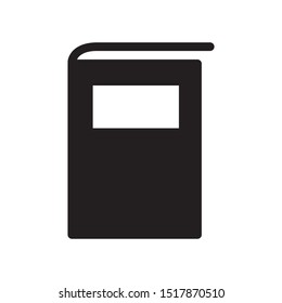 book icon vector symbol template