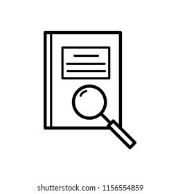 book icon vector template