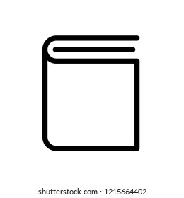 book icon vector template