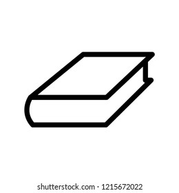 book icon vector template