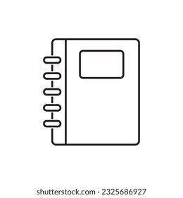 book icon vector template illustration logo design