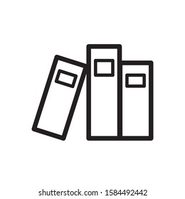 book icon vector trendy design