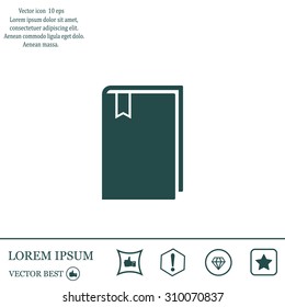 Book icon for web.