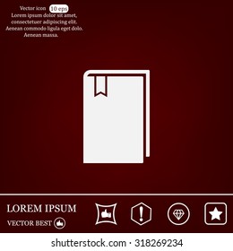 Book icon for web.