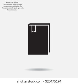 Book icon for web.