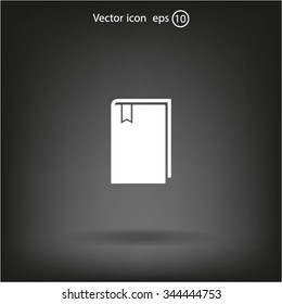 Book icon for web.