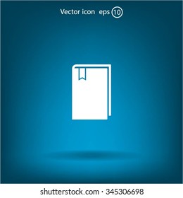 Book icon for web.