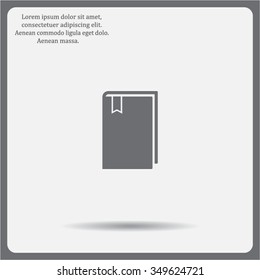 Book icon for web.