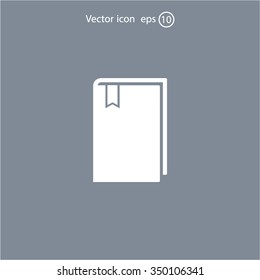 Book icon for web.