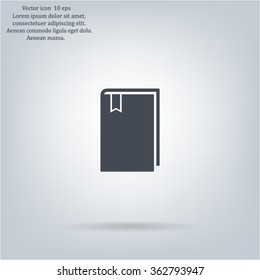 Book icon for web.