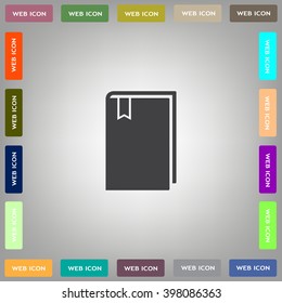 Book icon for web.