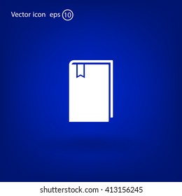 Book icon for web.