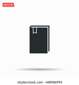 Book icon for web.