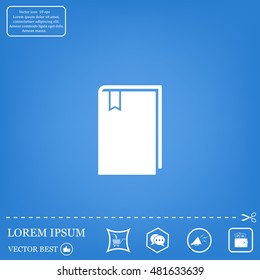 Book icon for web.