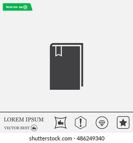 Book icon for web.